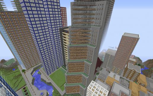 Skyscraper #2 By: jjcash schematic - building