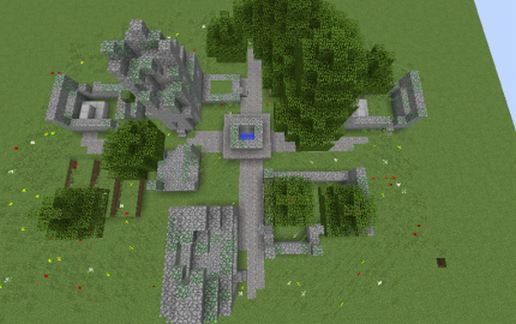Minecraft Village Ruins