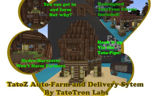 TatoTron AutoFarm schematic - building