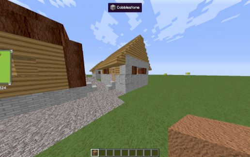 Village house schematic - building