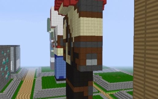 HoneyDew Statue schematic - building