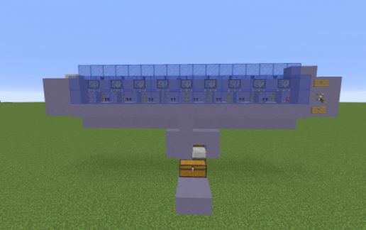 Automatic AFK Water Melon Farm schematic - building