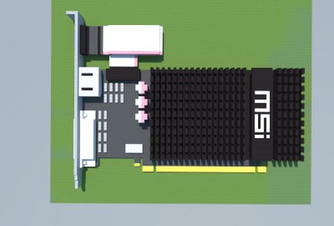 AMD Radeon HD 6450 (MSI) schematic - building