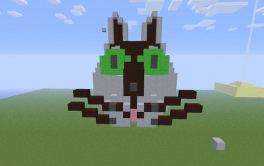 Cat Head - By Cybersneeze schematic - building