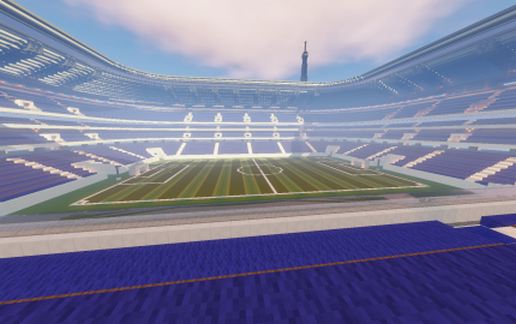 Full Sized Soccer Stadium schematic - building