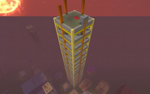 city work office schematic - building