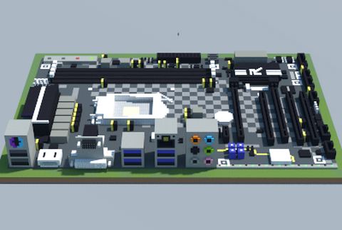 Intel B150 RACING GT5 (BIOSTAR) schematic - building