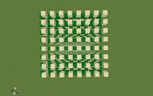 Cactus Farm: 16 long & 32 High schematic - building