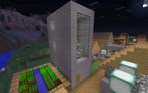 Mini Modern Tower schematic - building