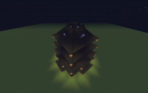 Asian 4 Storey Pagoda Nr3