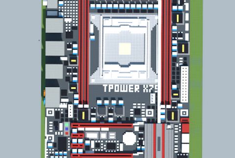 Intel X79-TPower (BIOSTAR) schematic - building