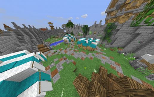 Survival base with walls schematic - building