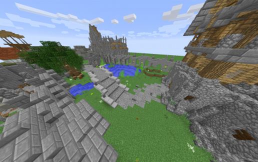 Survival base with walls