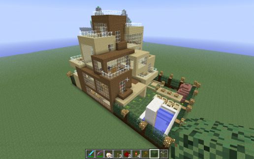 ModernHouse schematic - building