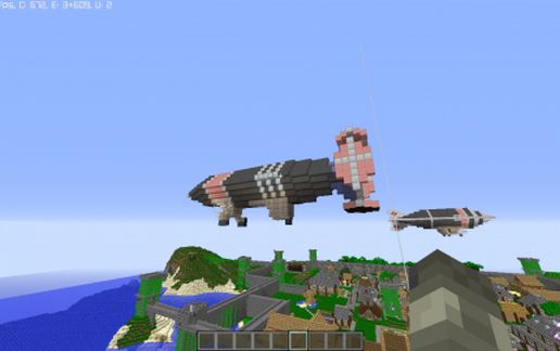 Akula Airship (Flyable - Read Desc.)