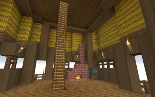 witch hut tower schematic - building