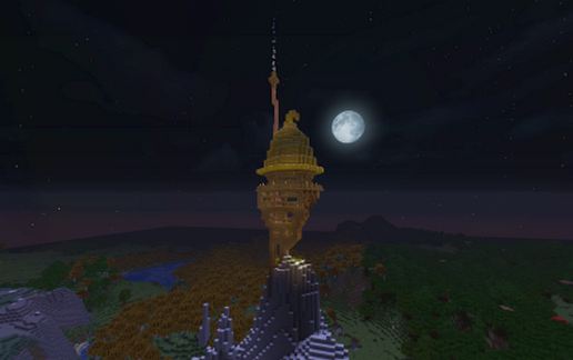 witch hut tower