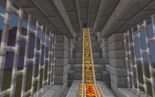 Advanced Minecart Bridge #1 Fixed schematic - building