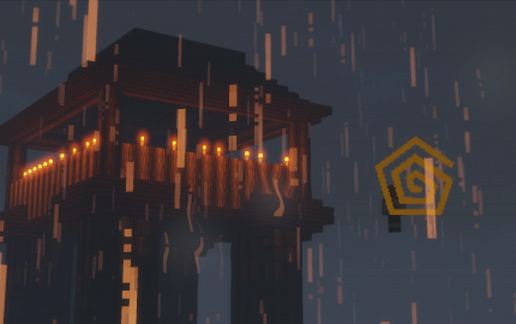Stilted Villager Base schematic - building