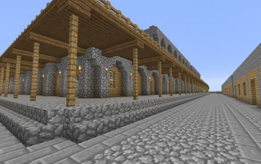 Downtown shops