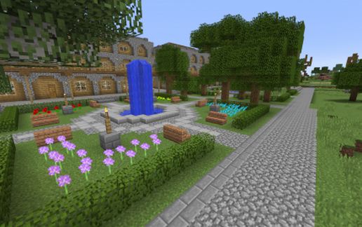 Downtown shops