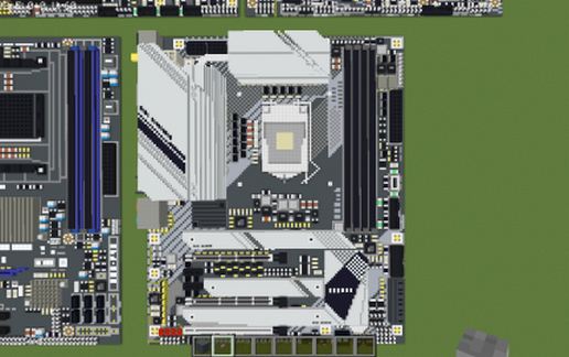 Intel W480 Creator (ASRock) schematic - building