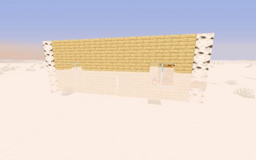 Very Simple Birch House schematic - building
