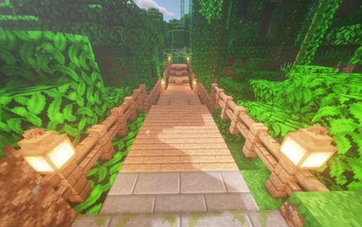 Auron Bridge at Spawn schematic - building