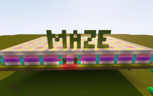 Garden Maze schematic - building