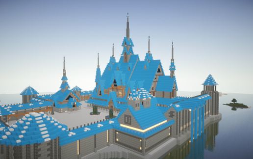 Frozen castle