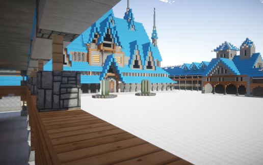 Frozen castle