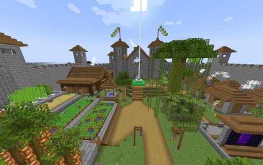 Sara's Dream Castle schematic - building