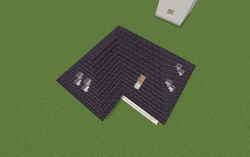 small quartz house/ mały kwarcowy dom schematic - building