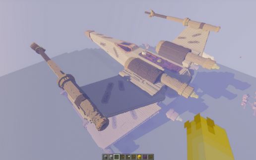 Starship T65 Star wars / vaisseau T65