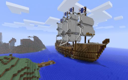 Creative Temper's Trading Ship schematic - building