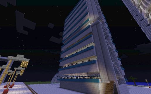 ten story office building schematic - building