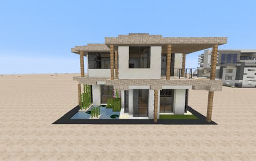 13x13 Modern Sandstone House