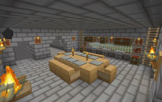 Skin System redstone door (5 by 3 pistons) schematic - building