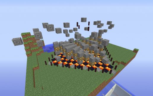Symmetry Parkour schematic - building