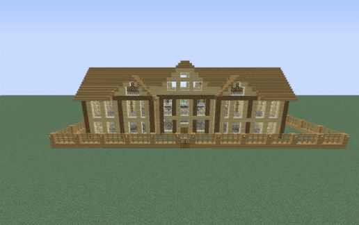 2 Floor Mansion schematic - building