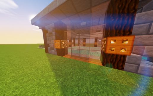 The "Modern House" schematic - building