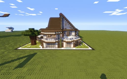 Modern Dark Oak House