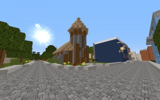 Medieval church schematic - building