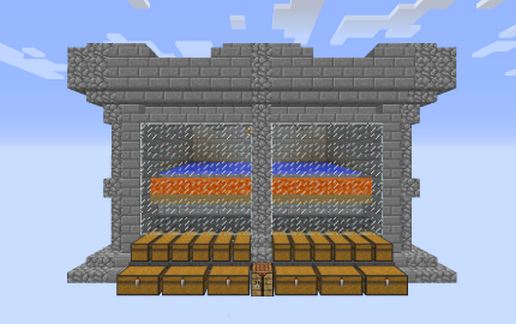 Iron Golem Spawner Sky Realm