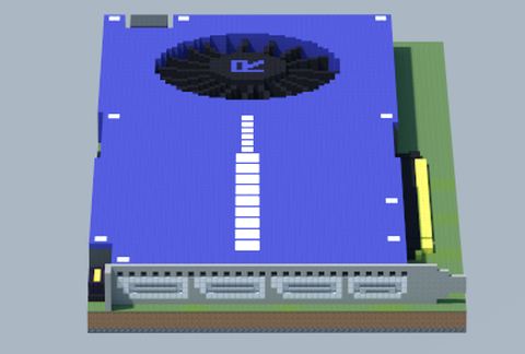 AMD Radeon Pro EX 7100 schematic - building