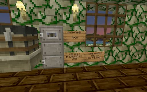 ANTI-MOB HOUSE schematic - building