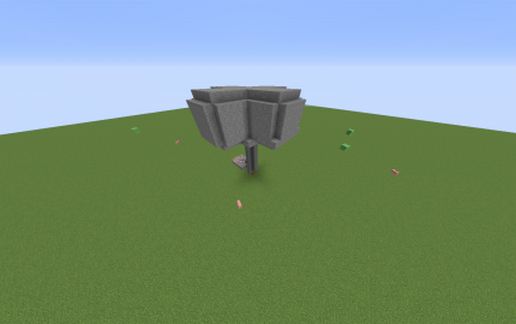 Super Efficient Mob Grinder schematic - building