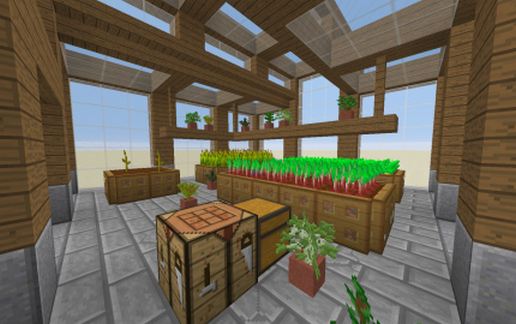 Green-house schematic - building