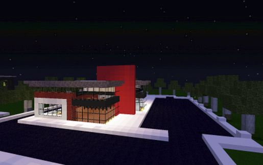 Modern Wendys Restaurant