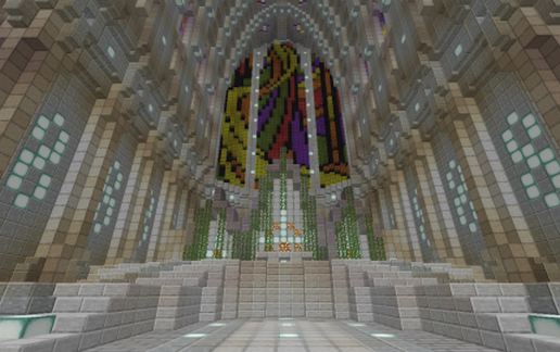 EarthSim Cathedral schematic - building